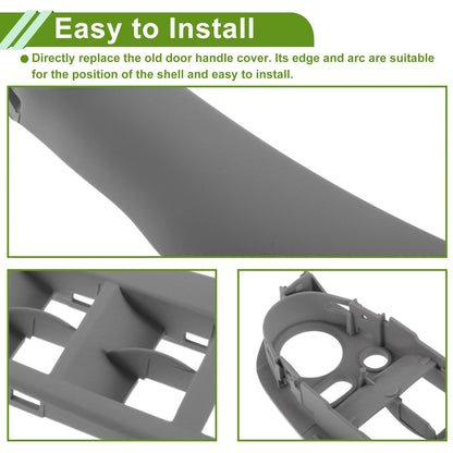 Door Panel Handle Trim Cover for BMW X5 E70 2007-2013 Gray