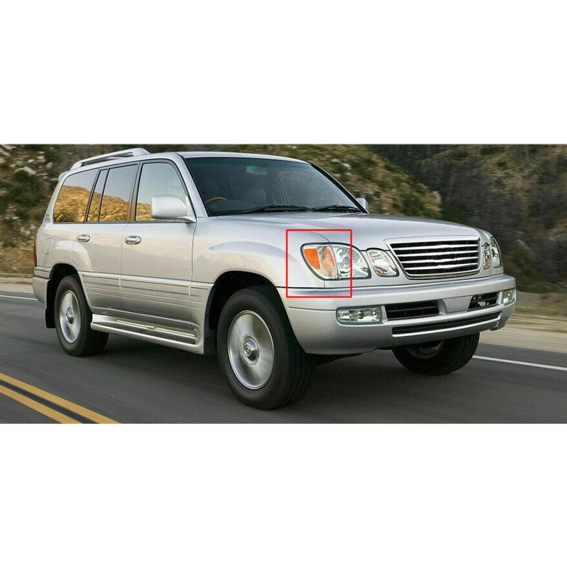 Right Front Turn Signal Light for Toyota Land Cruiser (1998-2007)