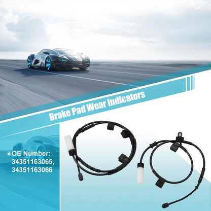Front Rear Brake Pad Wear Sensor for BMW 528i 540i 530i 525i M5