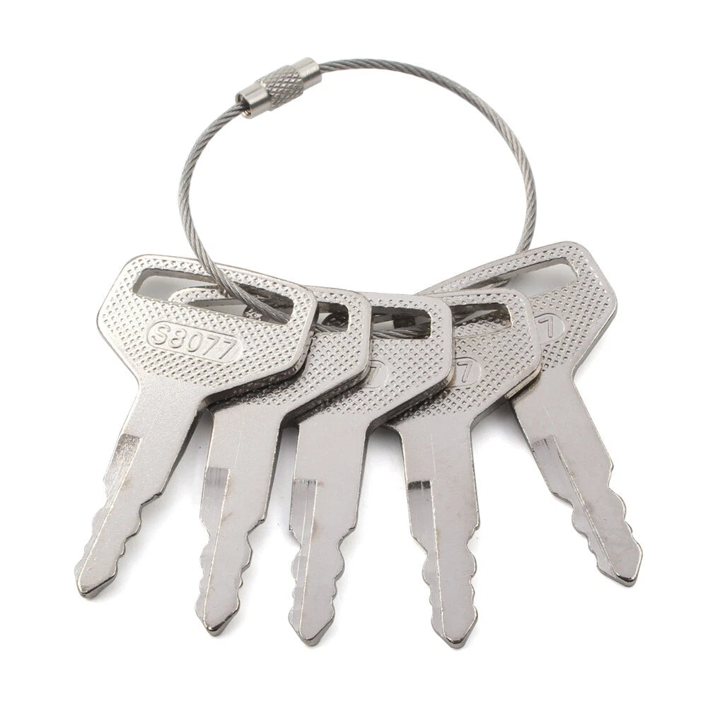 5 x Ignition Keys for Kubota L & M Series RTV1100 Tractors (2010-2023)
