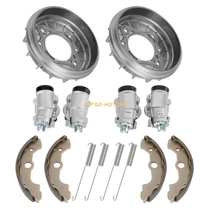 2 x Front Brake Drums Wheel Cylinders for Honda Foreman 400 450
