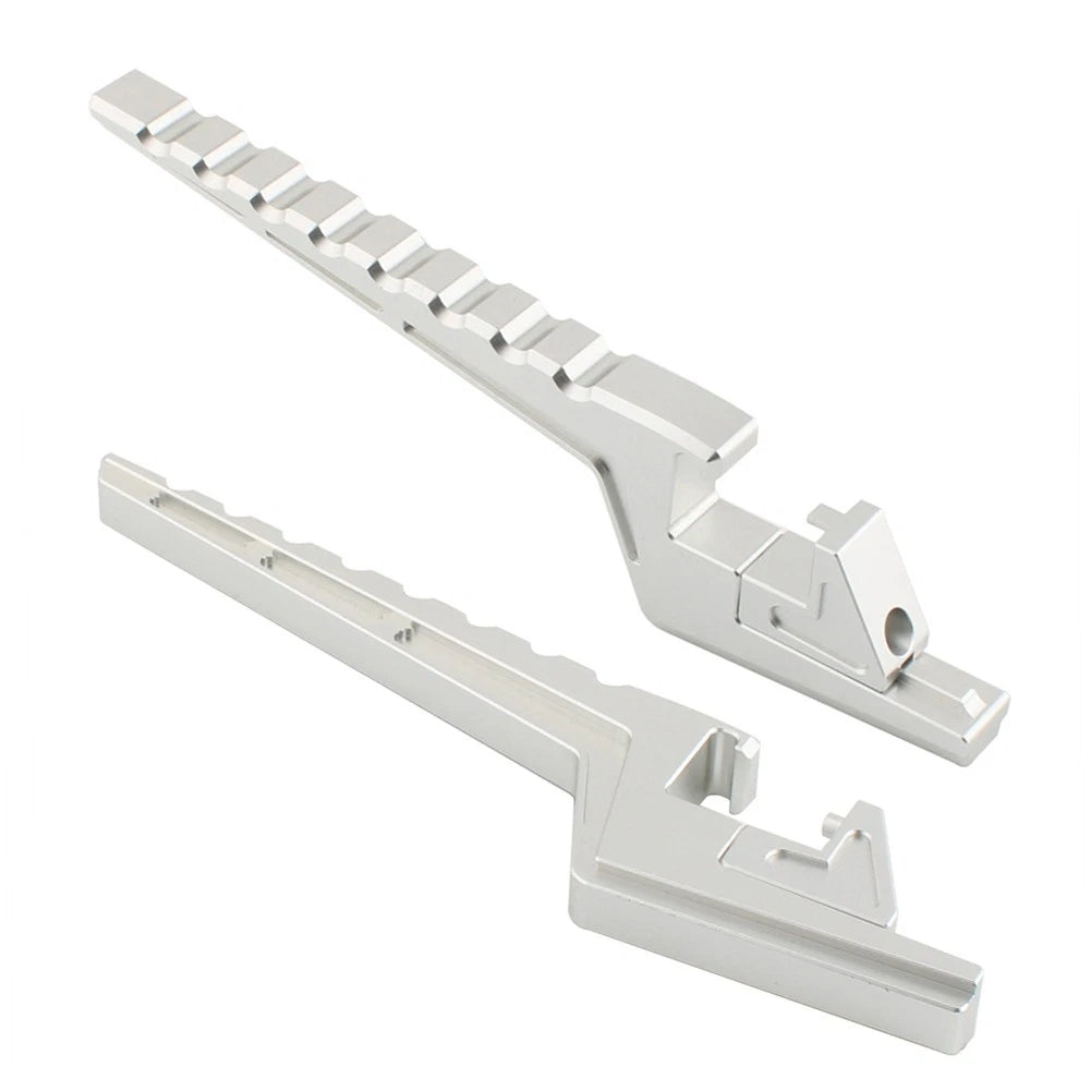 Silver Passenger Foot Peg Extensions for Surron Light Bee S X/L1E & Segway X160