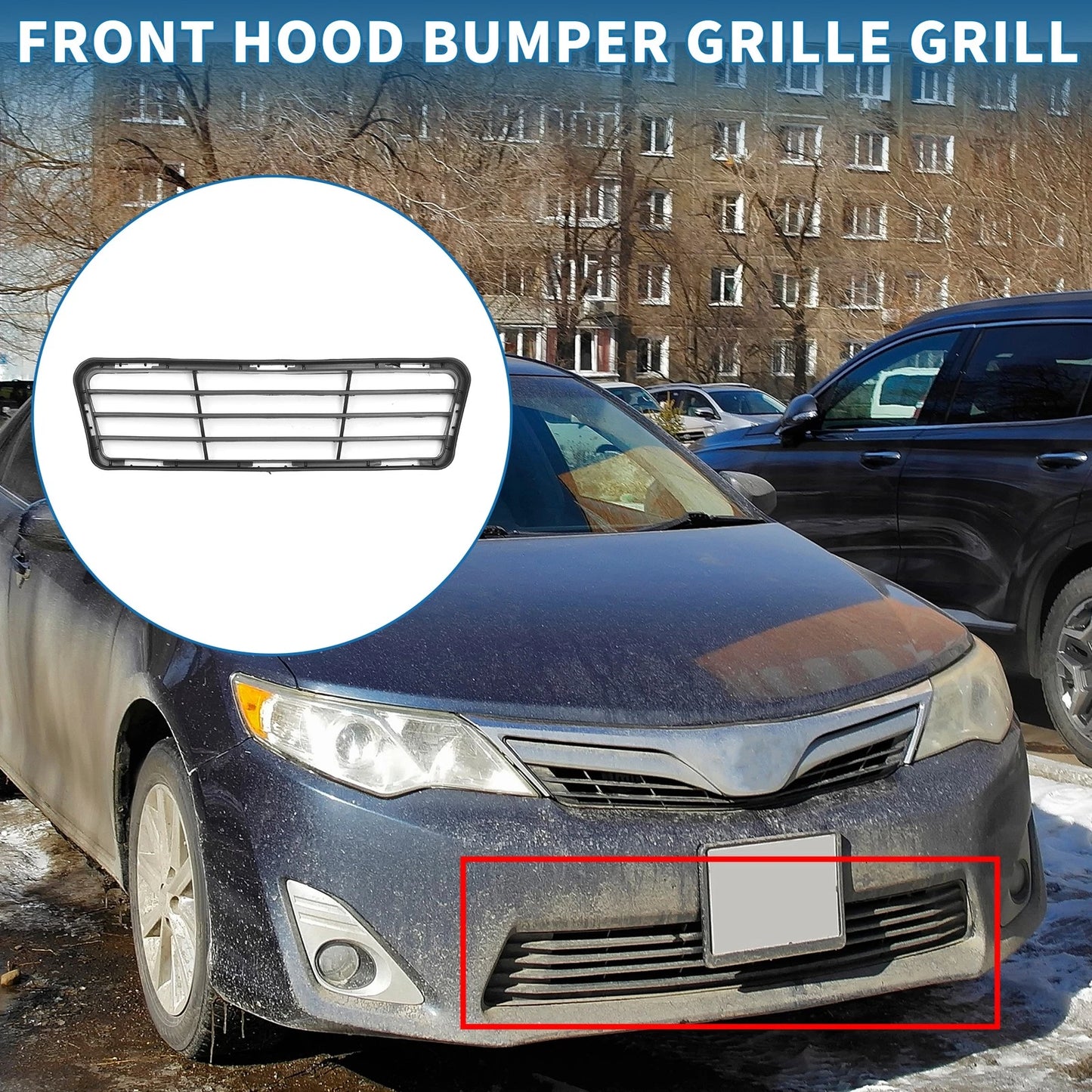 Front Hood Bumper Grille for Toyota Camry SE (2012–2012)