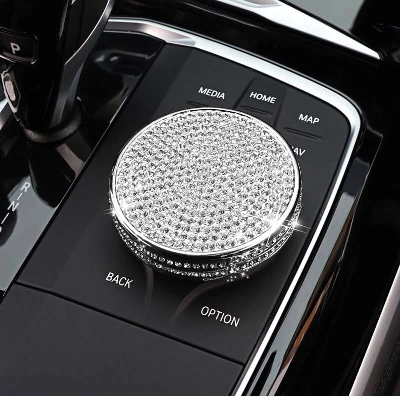 iDrive Multimedia Buttons Crystal Cover fit For BMW 2 Series 225i 218i 2020-2022