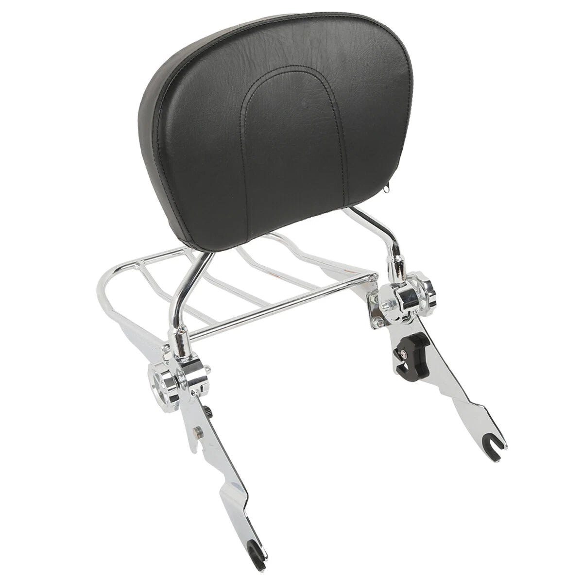 Backrest Sissy Bar Luggage Rack for Harley Touring Electra Glide (2009-2025)