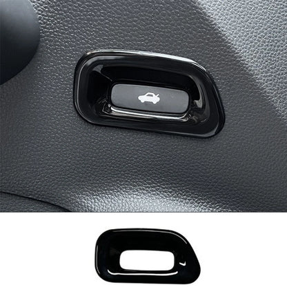 Black ABS Rear Door Tailgate Switch Cover Trim for 2022-2025 Honda Civic
