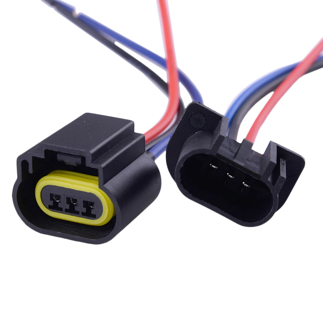 Wire Pigtail Male Female Harness for H13 9008 Headlight Plug