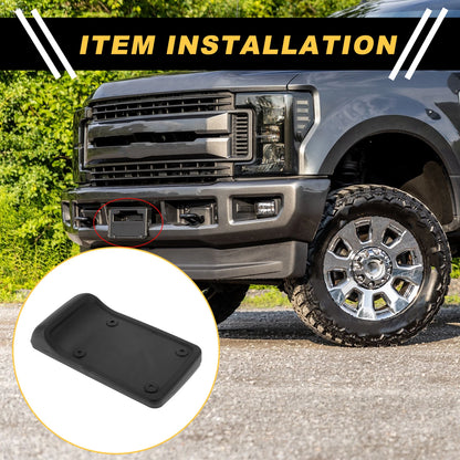 Front Bumper License Plate Bracket for Jeep Wrangler TJ (1997-2007)