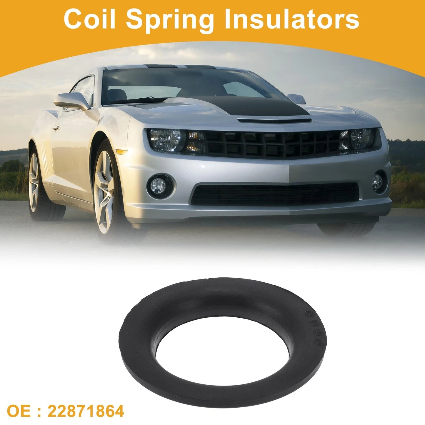 Front Upper Coil Spring Insulators for Chevrolet Impala (2014–2020)