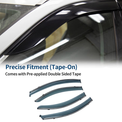 Window Deflectors for Chevrolet Aveo Sedan 2007-2010 2 x Side Vent Visors