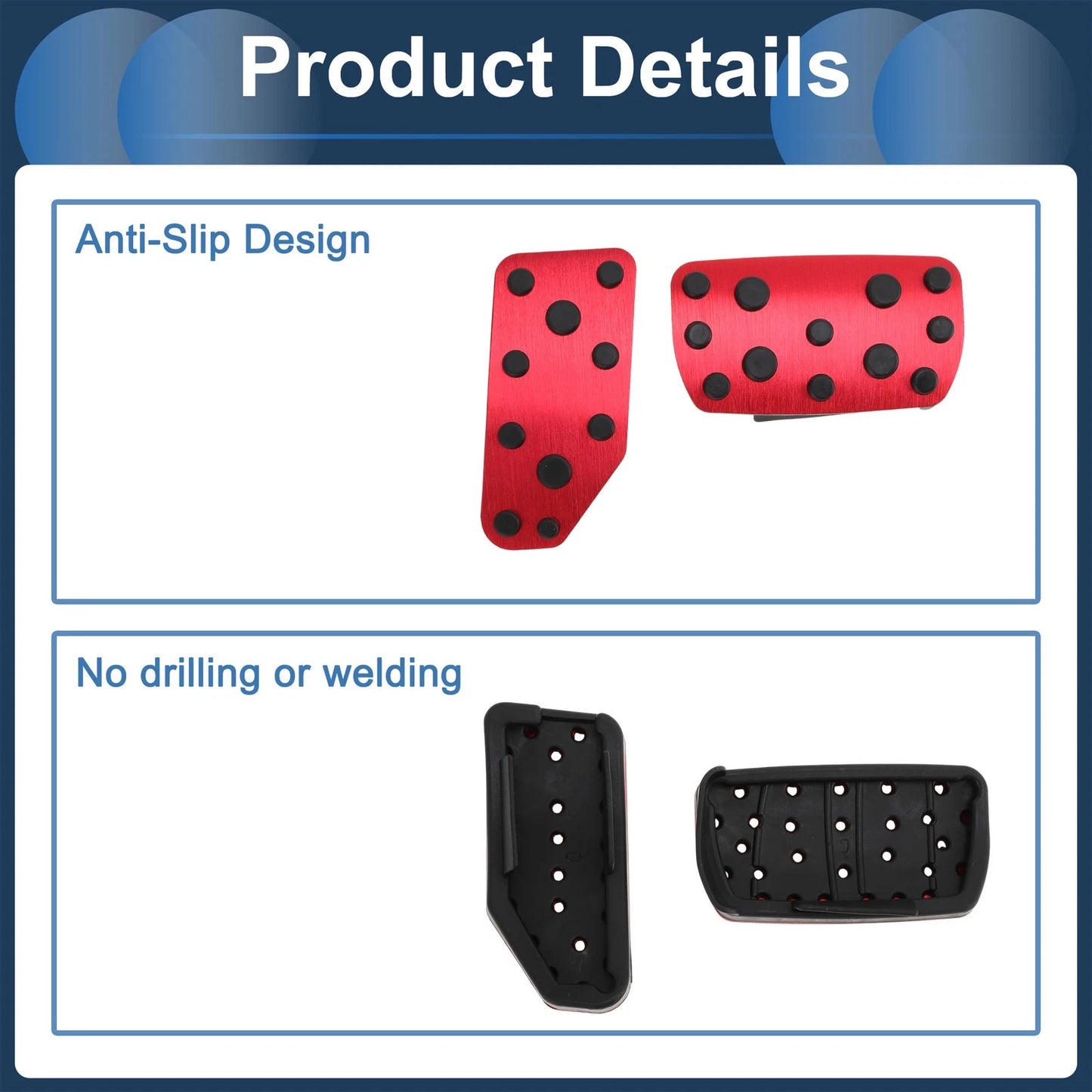 Automatic Foot Accelerator Pedal Covers for Subaru Forester (2019-2021)
