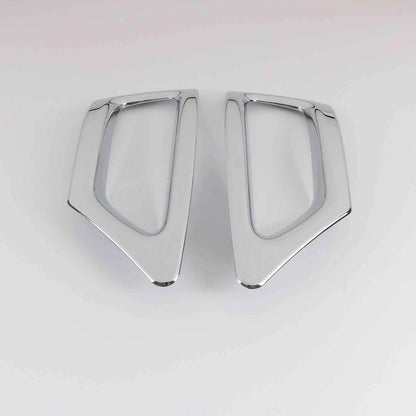 Rear Fog Light Lamp Chrome Cover Trim for Dodge Journey (2011-2018) 2 x ABS