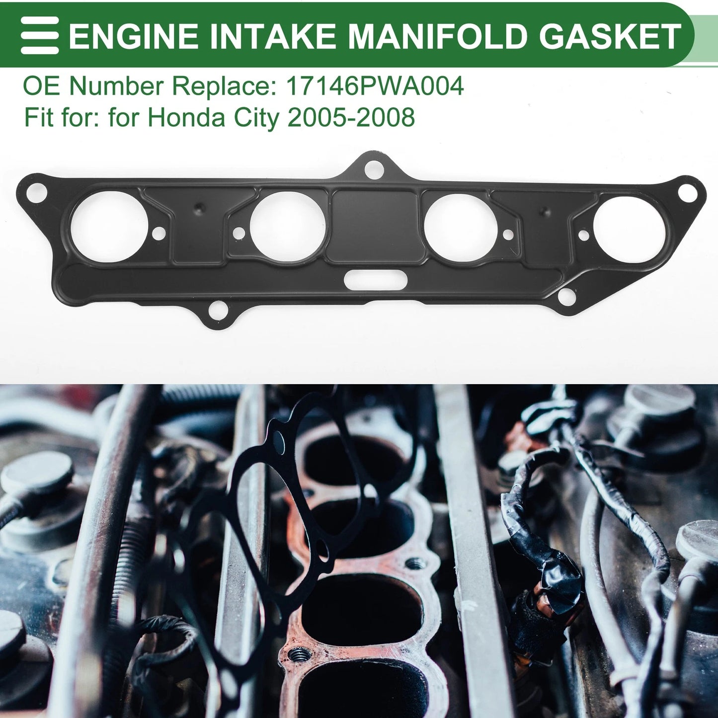 Intake Manifold Gasket for Honda City (2005-2008)