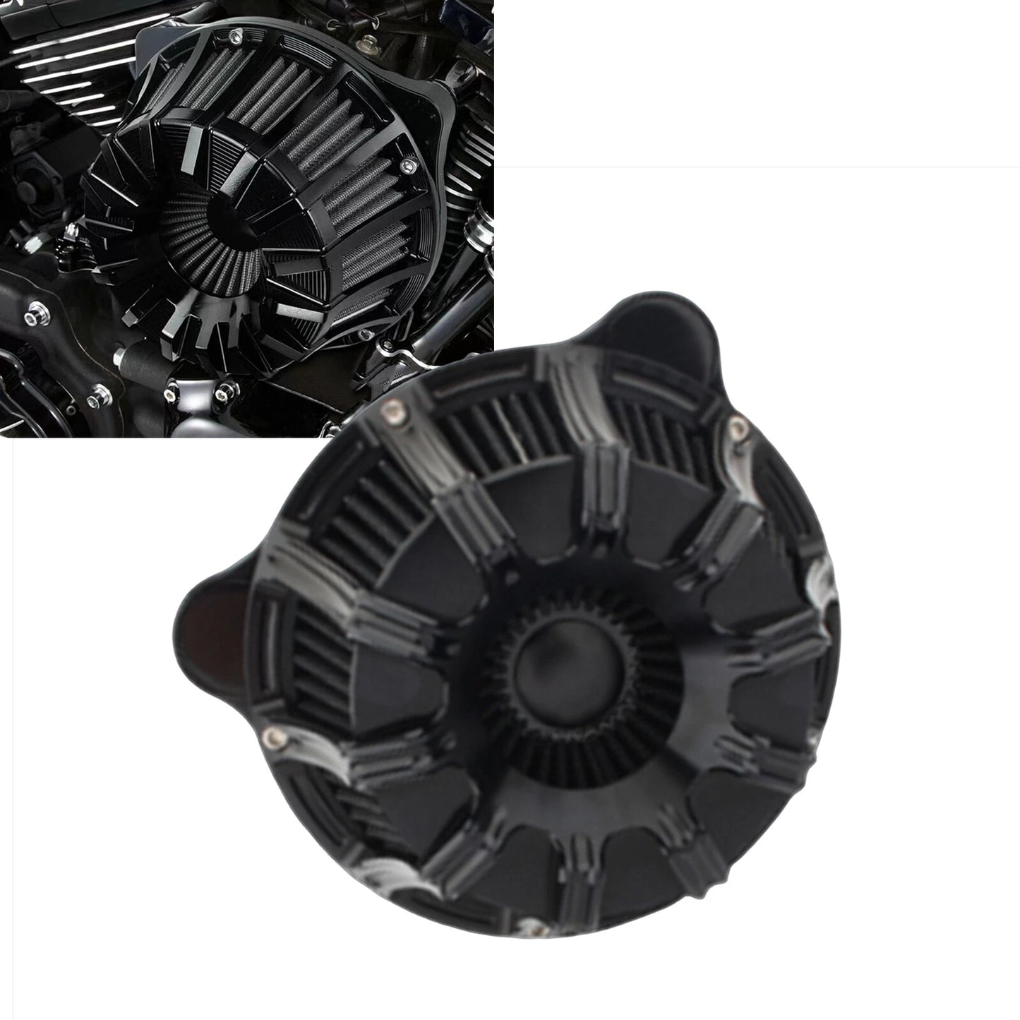 Air Cleaner Intake Filter for Harley Touring/Softail (2008-2016)