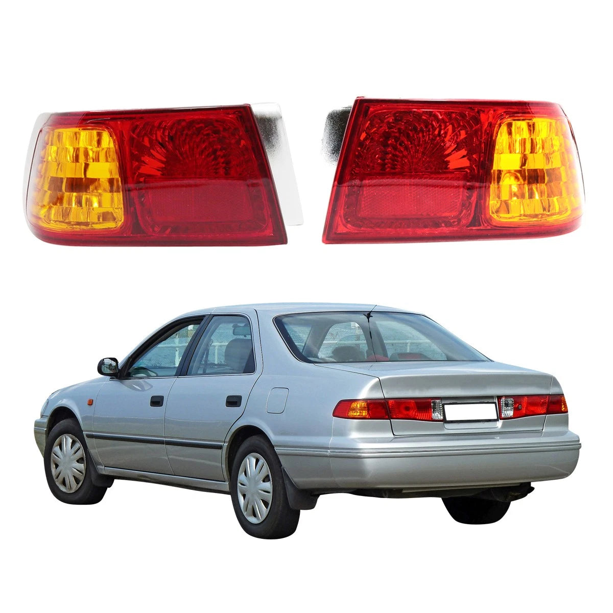 Rear Corner Tail Light x2 for Toyota Camry XV20 Sedan 1997-2001