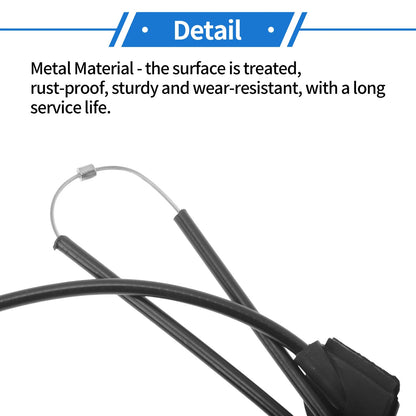 Hood Latch Release Cable for Volvo S80, S80L (2007-2016)