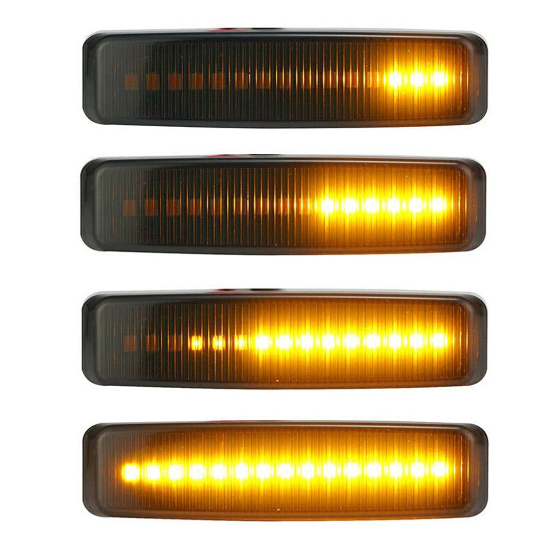 Smoked LED Side Marker Turn Signal Lights for BMW E39 5-Series (1995-2003)