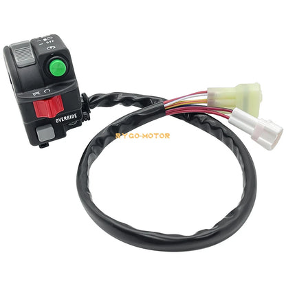 Handlebar Switch Start Kill Headlight for Yamaha Grizzly 700 YFM700 (2007–2008)