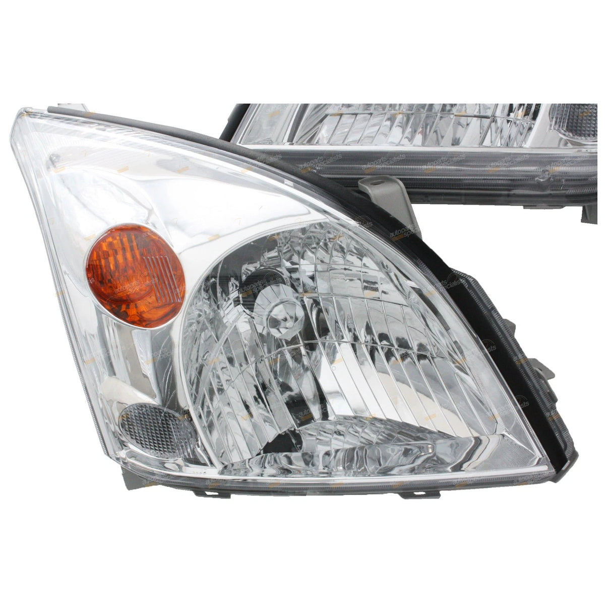 RH Chrome HeadLight for Toyota Landcruiser Prado 120 Series (2002–2009)