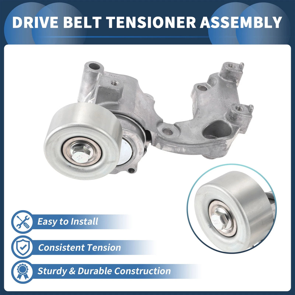 Belt Tensioner for Toyota Camry (2006-2014) - Metal 1 Pc