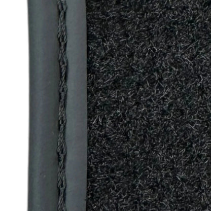 Black Floor Mats for Rolls Royce Spectre with Leather by AutoWin (2023-2024)