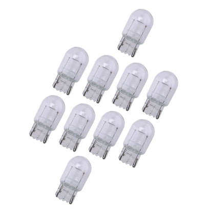 10 x 7440 W21/5W Clear DRL Side Light Bulbs for Car (Various Years)