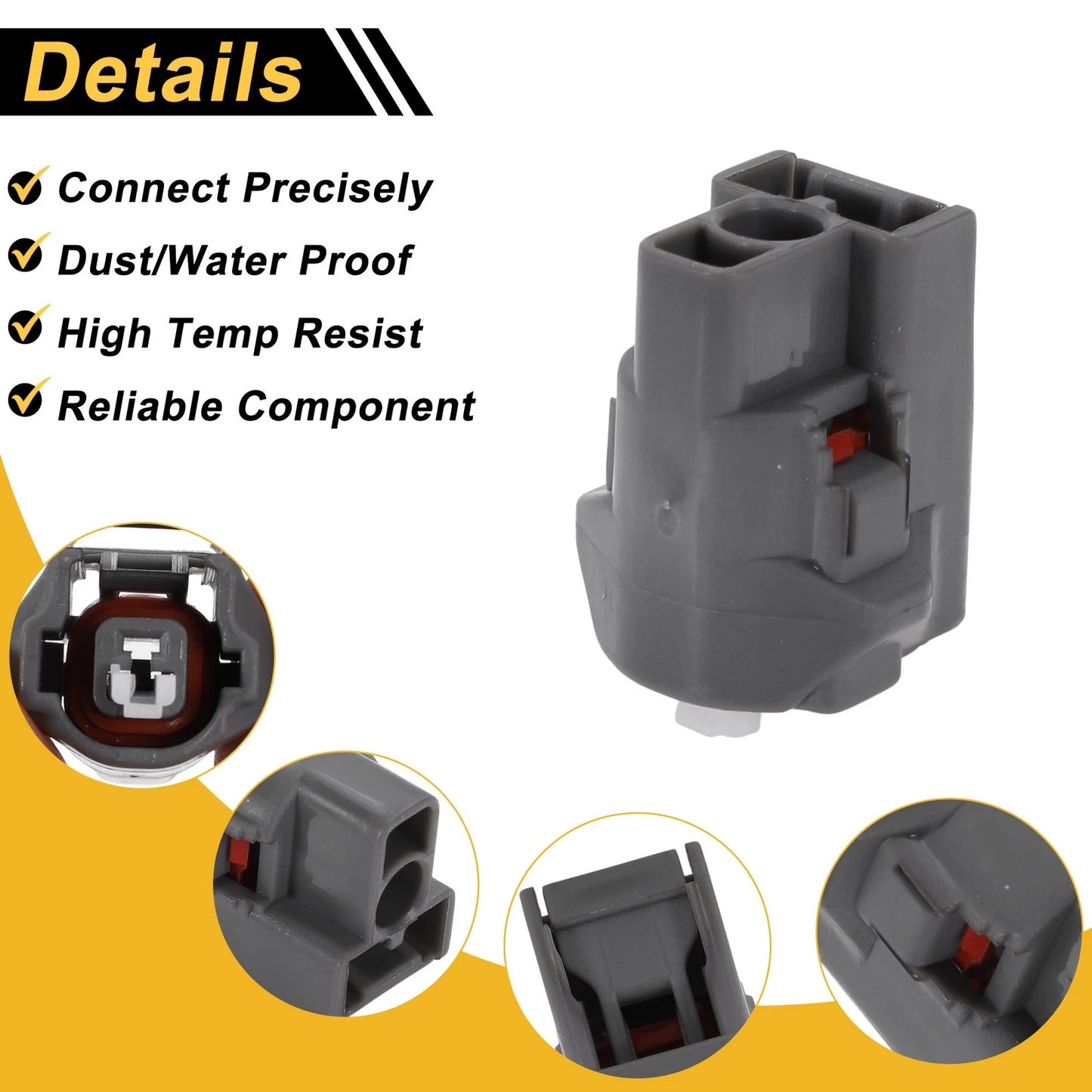1 Set Knock Sensor Connector Plug for Toyota Camry (2002-2006)