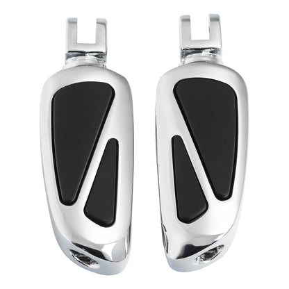 Chrome Rider Driver & Passenger Footpegs for Harley Low Rider (2018-2025)