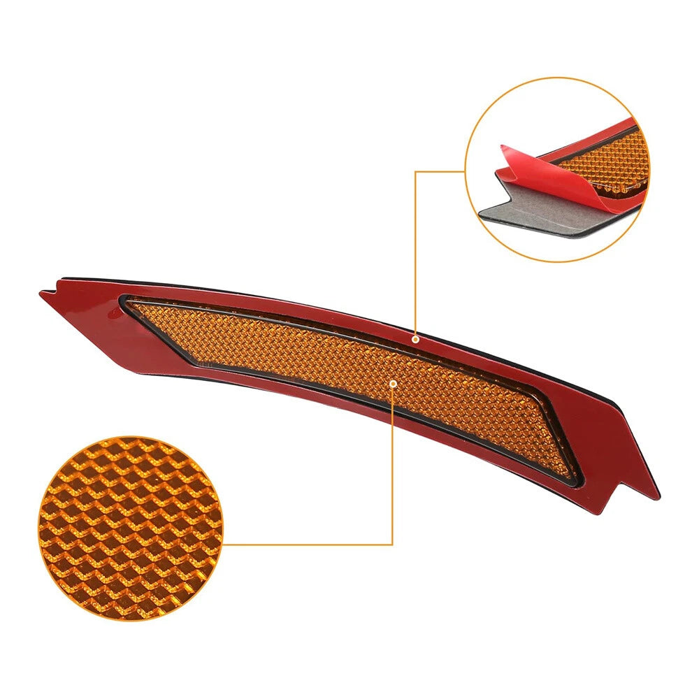 Front Bumper Reflector Side Marker for BMW 3 Series 328i 335d 335i (2009-2012)