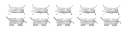 10 x Roof Drip Molding Clips for Mitsubishi L200 Triton (1995-2005)