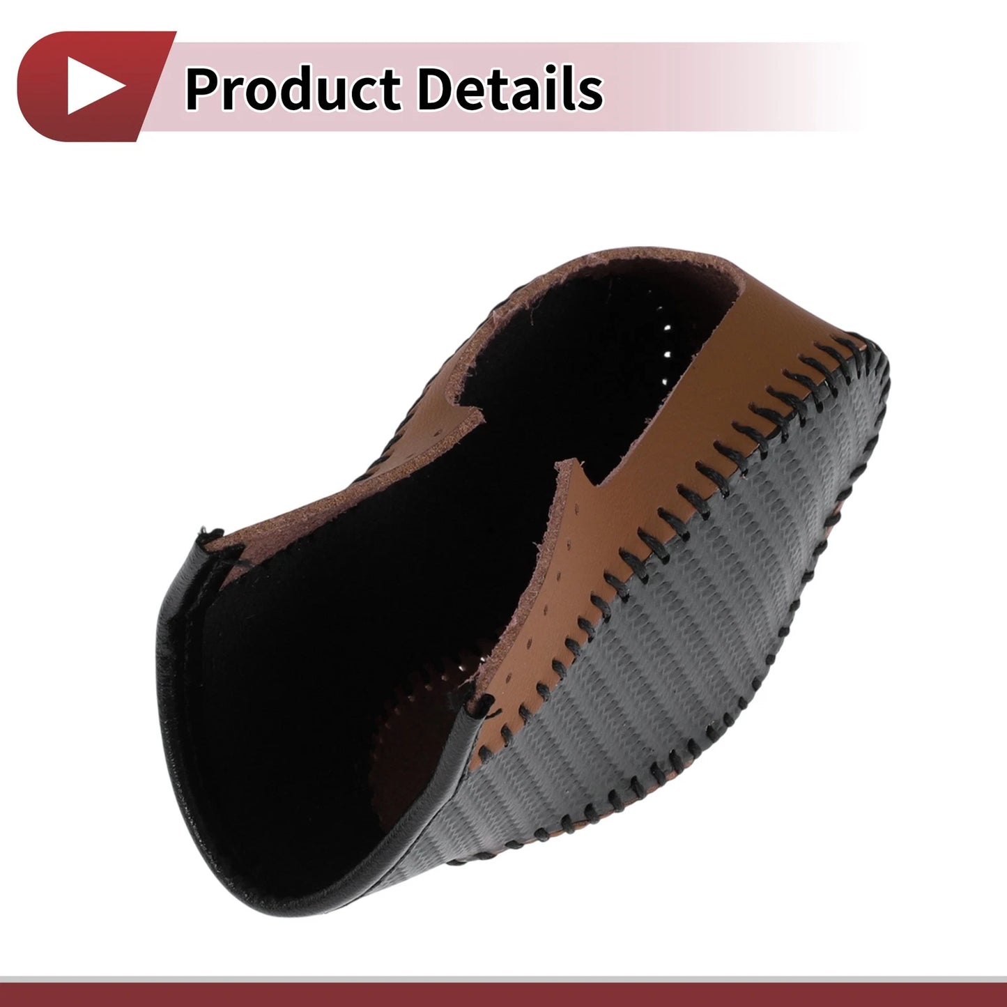 Brown Black Gear Shift Knob Cover for Ford Fusion (2013-2016)