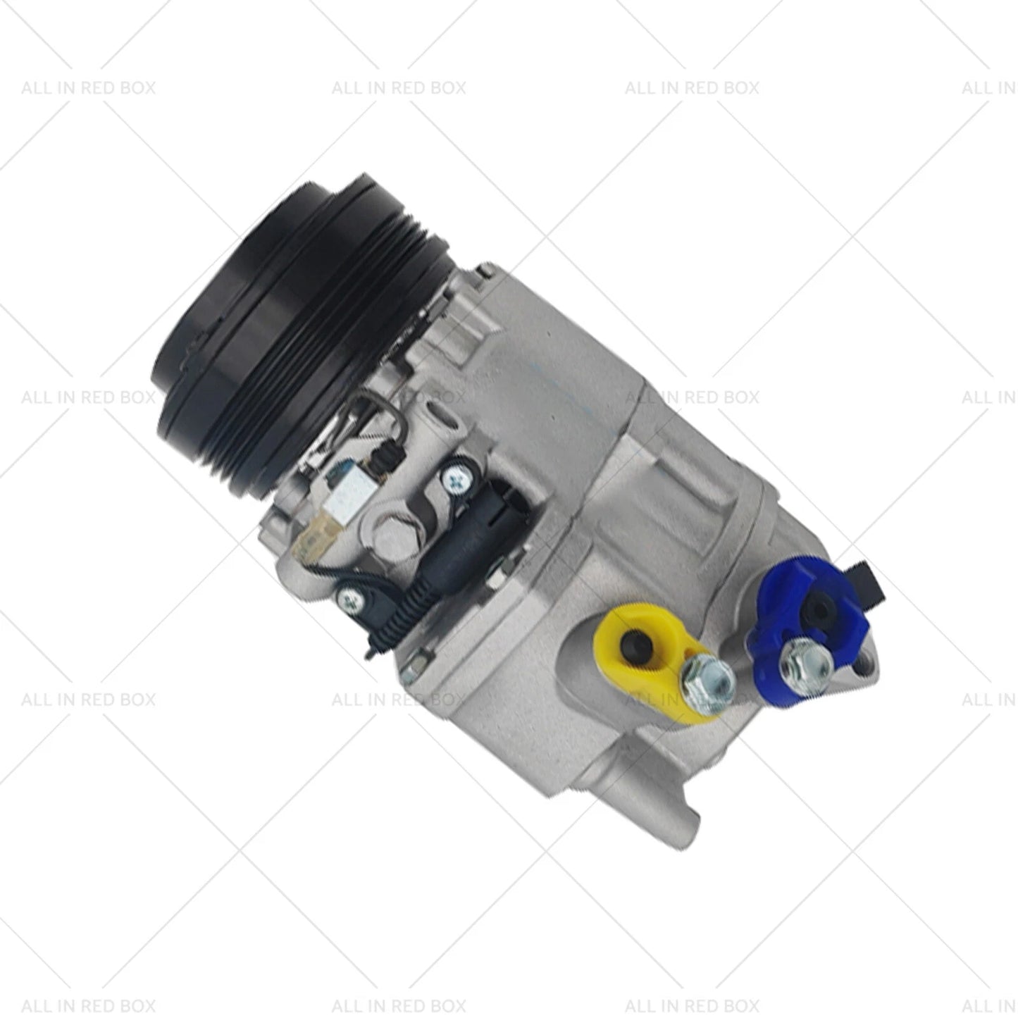 AC Compressor w/ Belt Pulley for BMW E53 X5 3.0d 3.0i 3.0L (2000-2006)