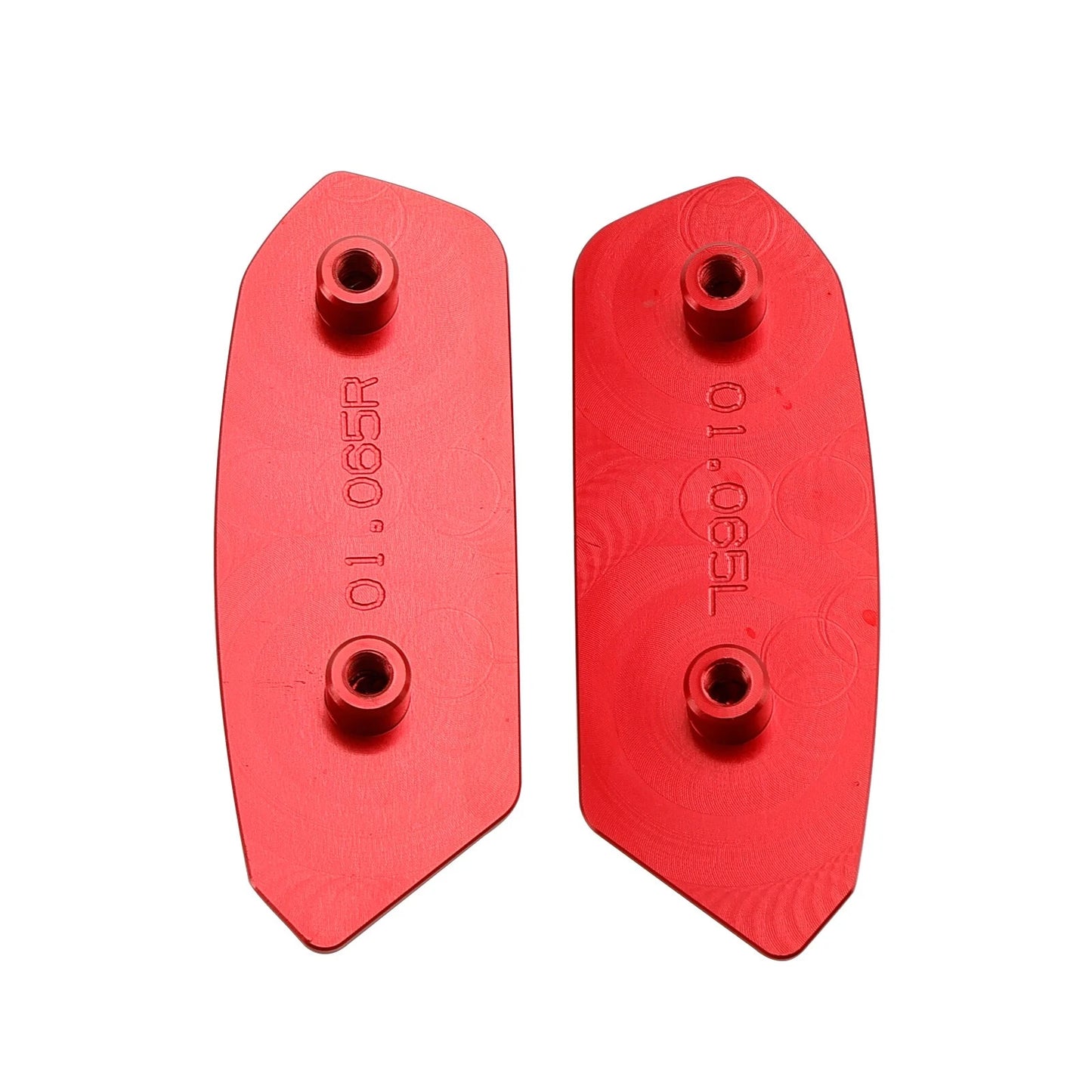 Mirror Covers for Suzuki GSX-R 1000 / R (2017-2024) - Red