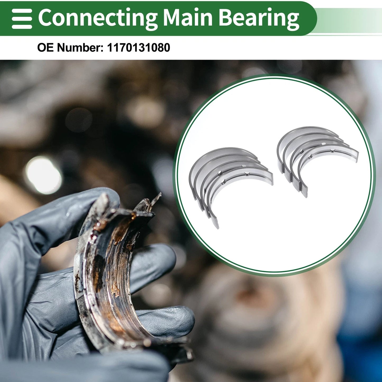 Main Bearing Set for Toyota Tundra (2005–2014)