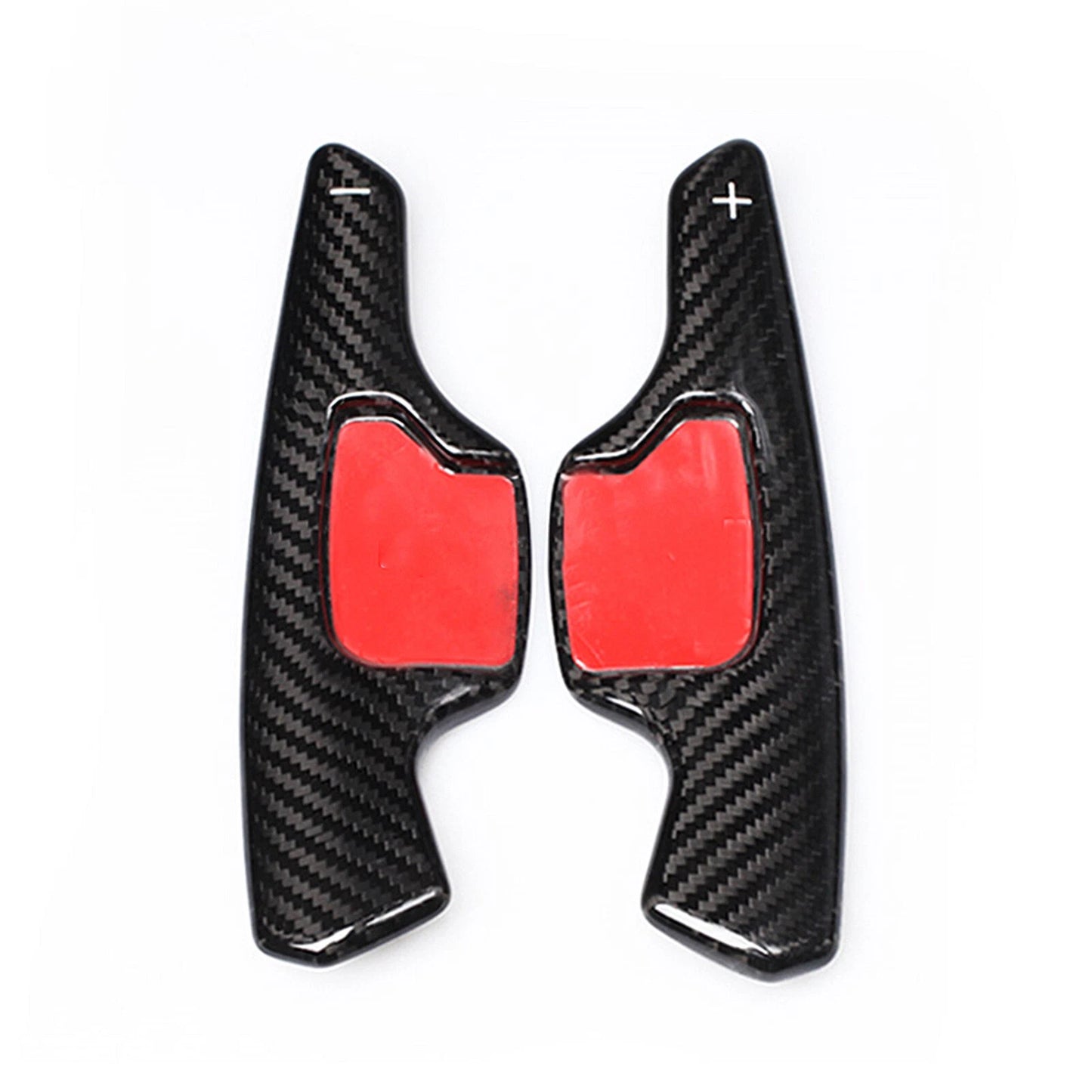 2 x Black Carbon Fiber Shift Paddle Extensions for Ford Taurus