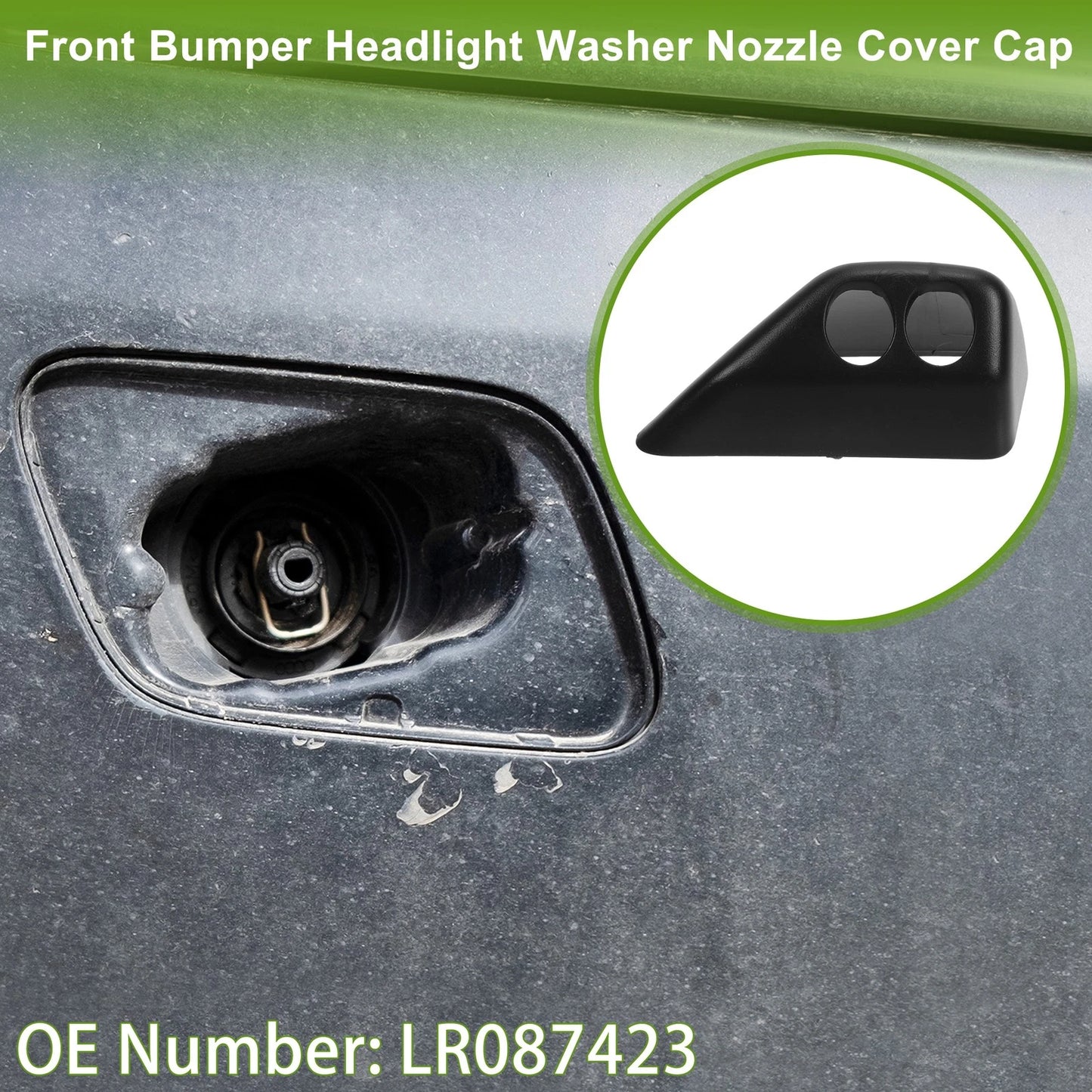 Front Left Washer Nozzle Cover for Land Rover LR2 (2011-2015)