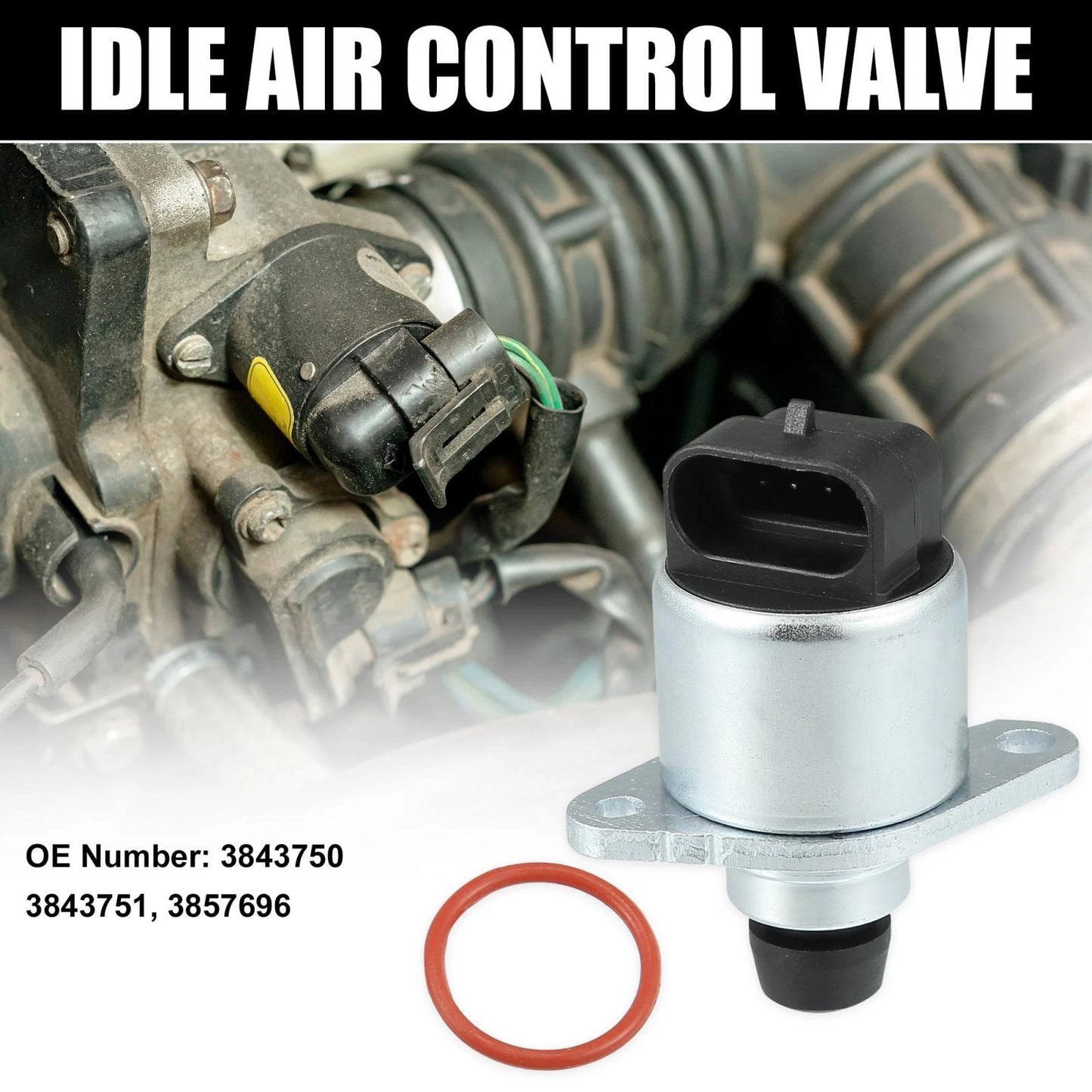Idle Air Control Valve with Gasket for Volvo Penta