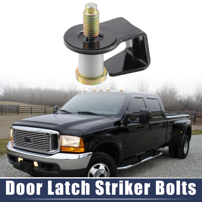 Car Door Latch Lock Striker Bolts for Ford Bronco, Mercury Capri (1980-1996)