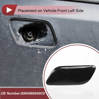 Front Left Washer Nozzle Cover for Lexus LX570 (2008-2011) - Black 1 Pcs