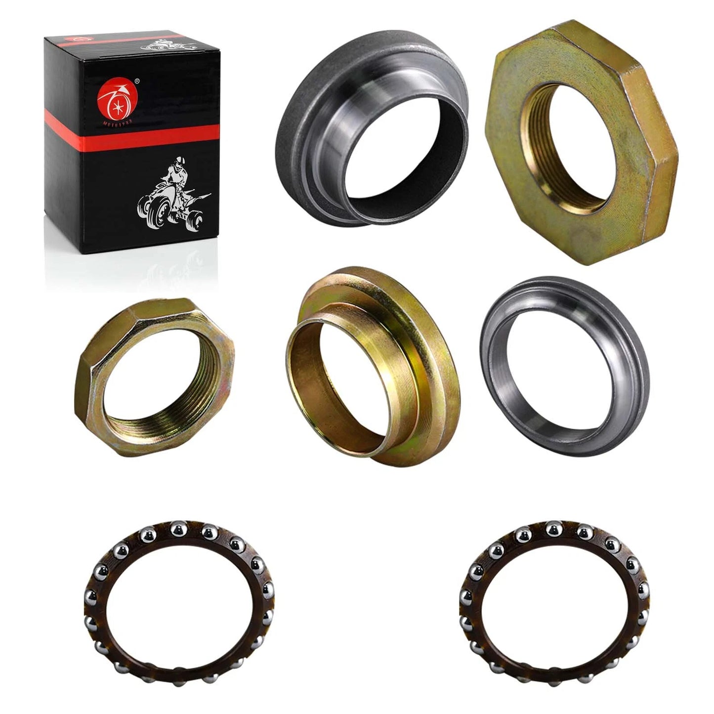 Steering Ball Race Balls Stem Bearing for Yamaha PW50 Y-Zinger (1981–2013)