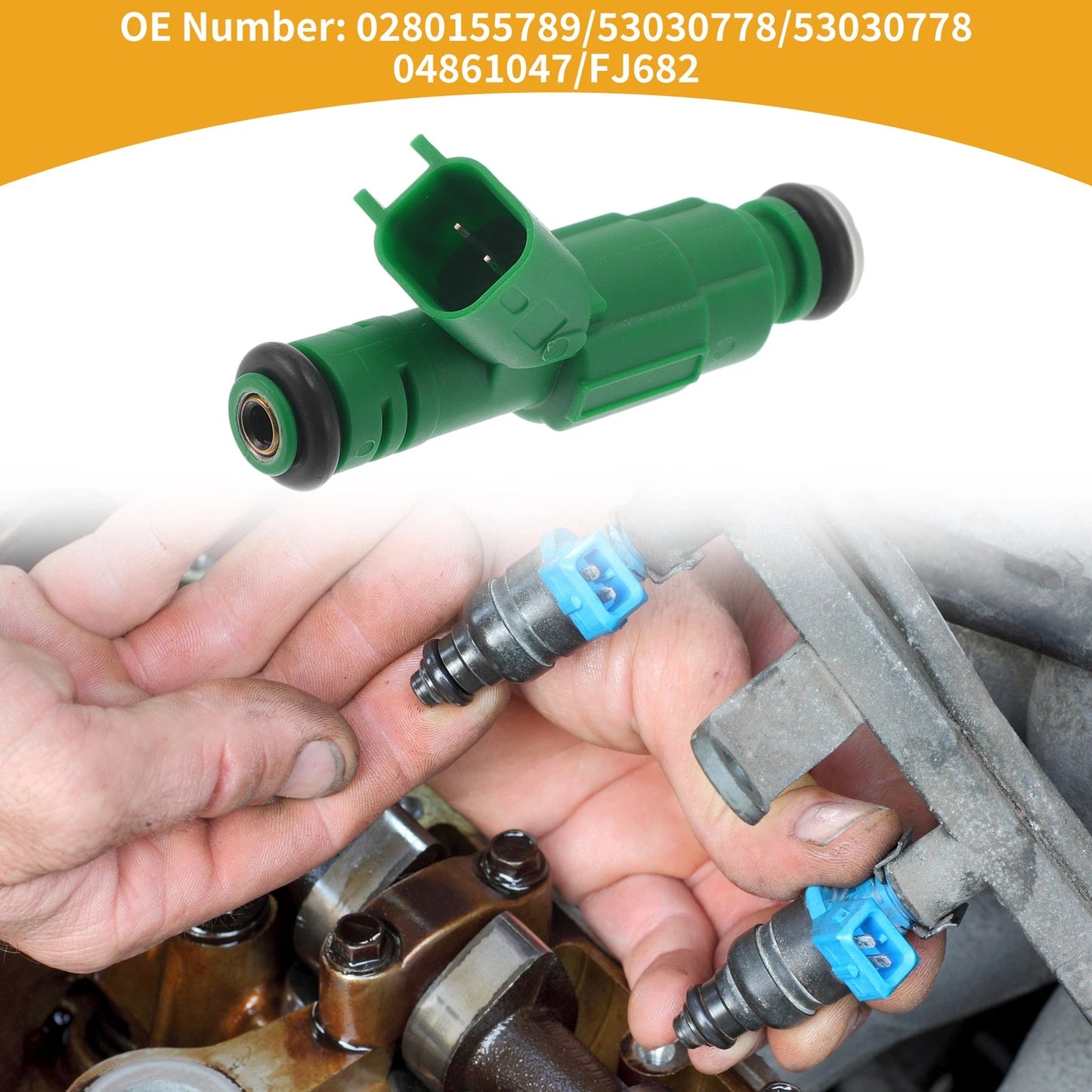 1 x Fuel Injector for Dodge B1500 (1996-1998)