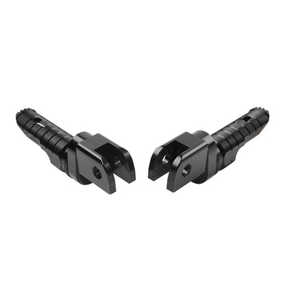 Black Front Footrests for Aprilia RSV4 Factory, Tuono 660 (2009-2023)