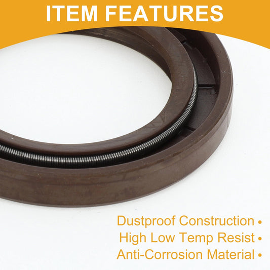1x Front Crankshaft Oil Seal for CHEVROLET MATIZ (2011-2015)