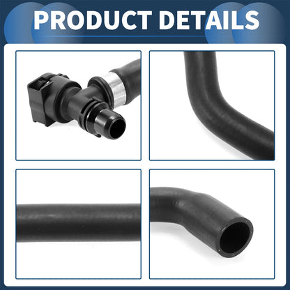 Radiator Hose for BMW 740i 740iL (1998-2001) Rubber 1 x Hose