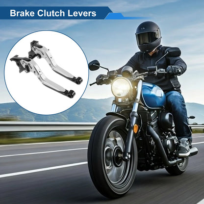 Lever / Adjustable Short Long / Brake Clutch Lever for Kawasaki Vulcan S