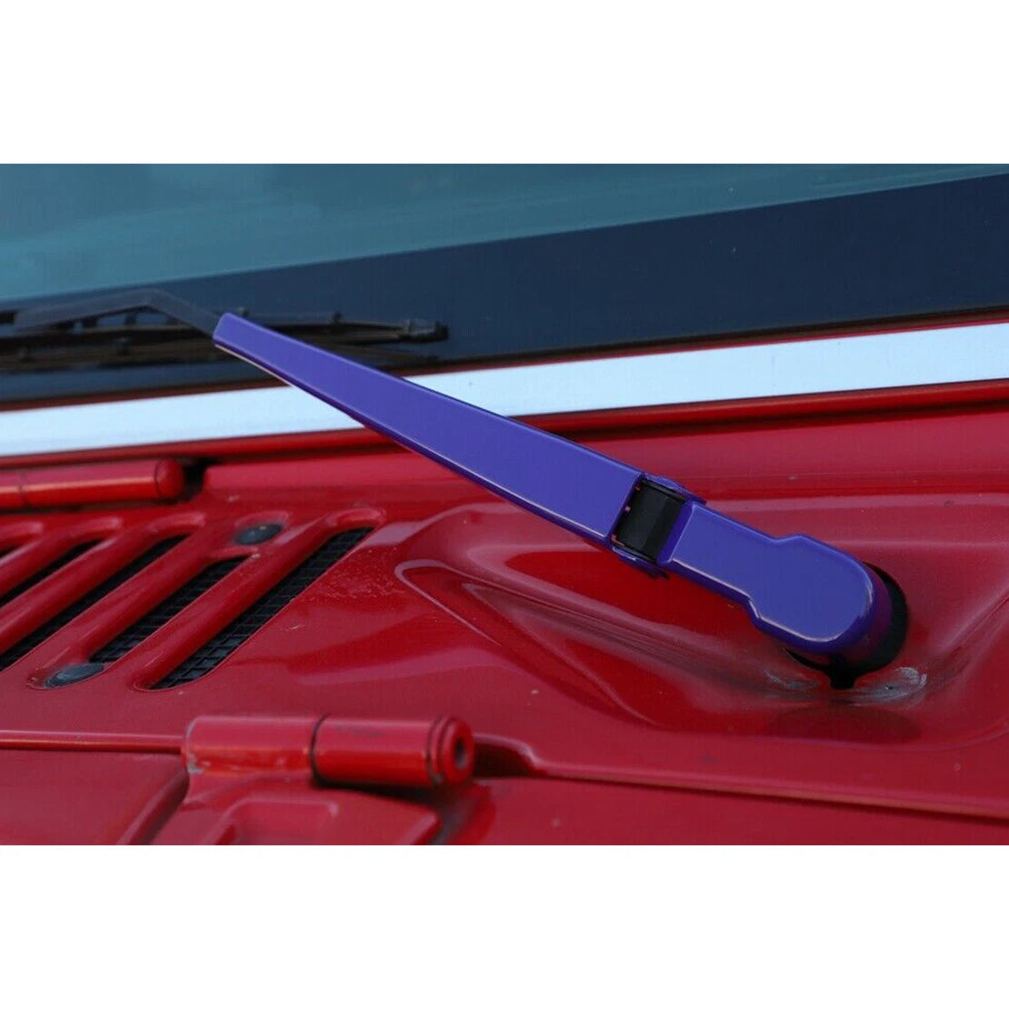 Purple Front Wiper Cover Trim for Jeep Wrangler JK (2007-2017)