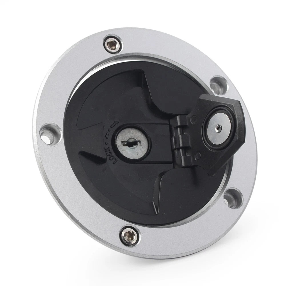 Fuel Gas Tank Cap Cover Lock Keys for Kawasaki Ninja ZX6R (2007-2008)