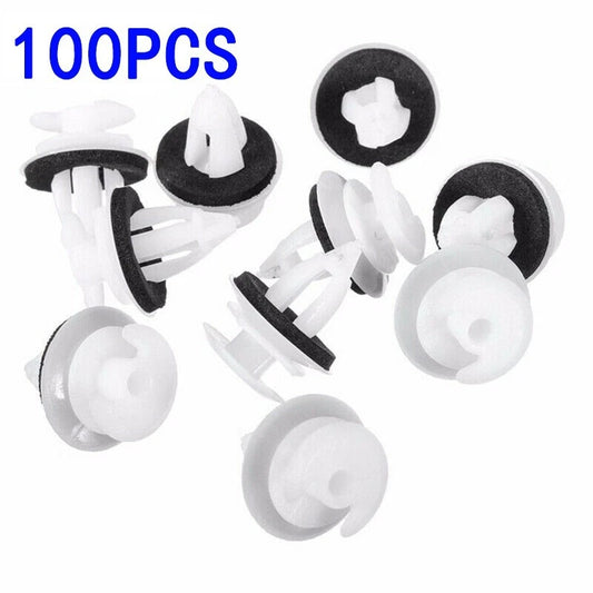 100pcs Car Door Panel Clips Seal Ring Retainer for E34 E36 E38 E39 E46 for X5