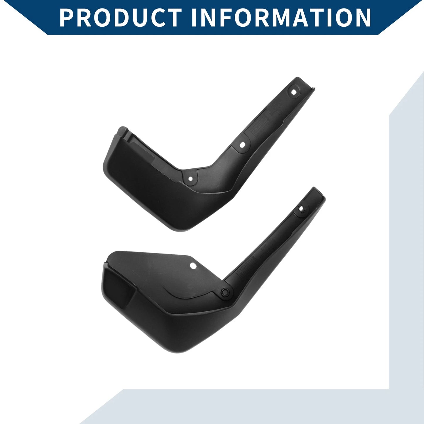 Mud Flaps Splash Guards 1 Set for Honda Avancier (2016-2019)