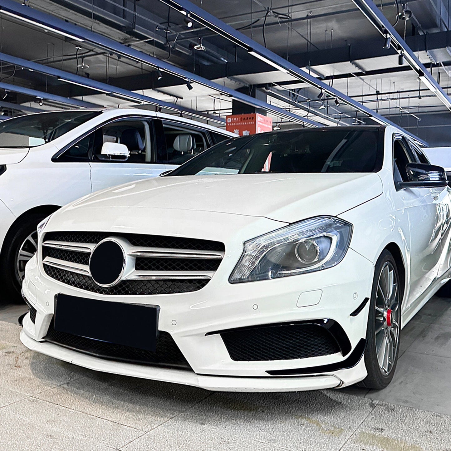 Bumper Side Air Vent Trims for Benz W176 AMG (2013-2015)
